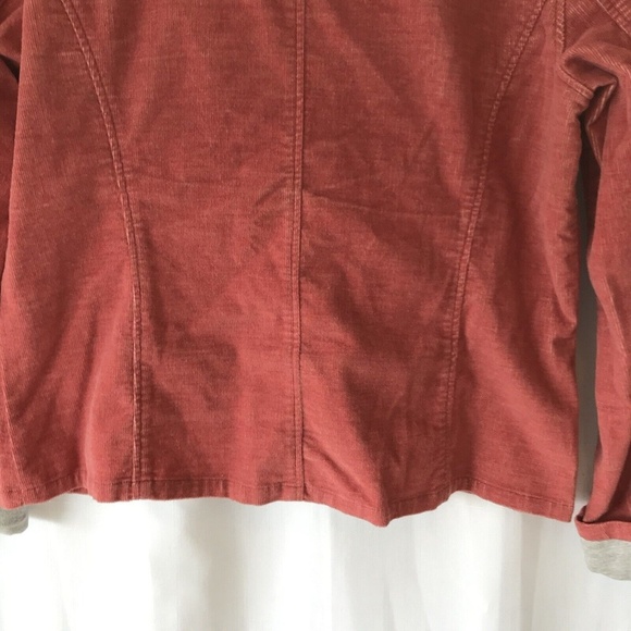 Sundance Women's Corduroy Velvet Blazer Size 6p Jacket Pink Cotton - Picture 10 of 13
